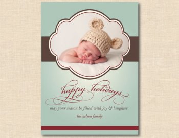 Cute Baby Holiday Card Ideas