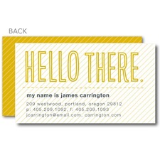 Eye Catching Intro Business Card