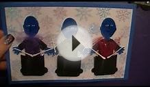 Blue Man Group Christmas Card