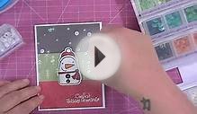 Card Making Process Video: Coolest Christmas Greetings