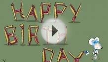 Funny Free Birthday Greeting Animated Karate E-cards