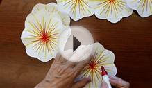 how to make a pop up flower greeting card