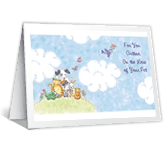 With Caring Thoughts greeting card